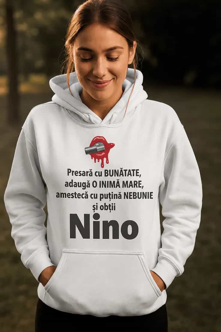 Bluză amuzantă Rețeta bunătății cu nume personalizat