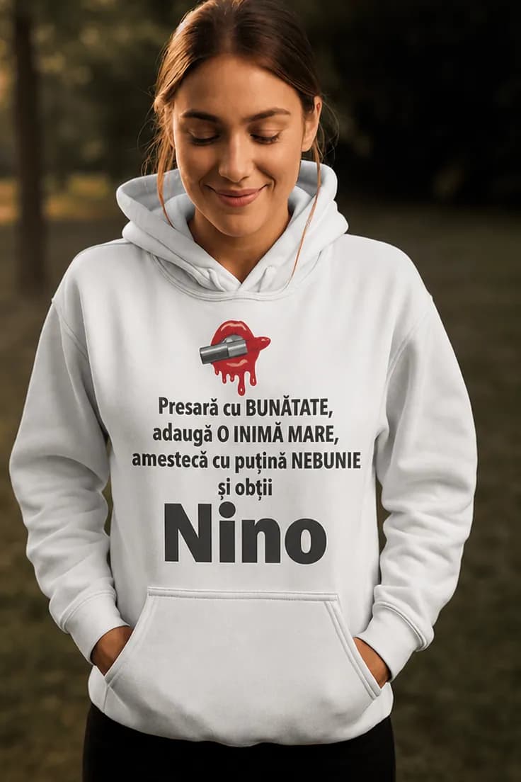 Bluză amuzantă Rețeta bunătății cu nume personalizat