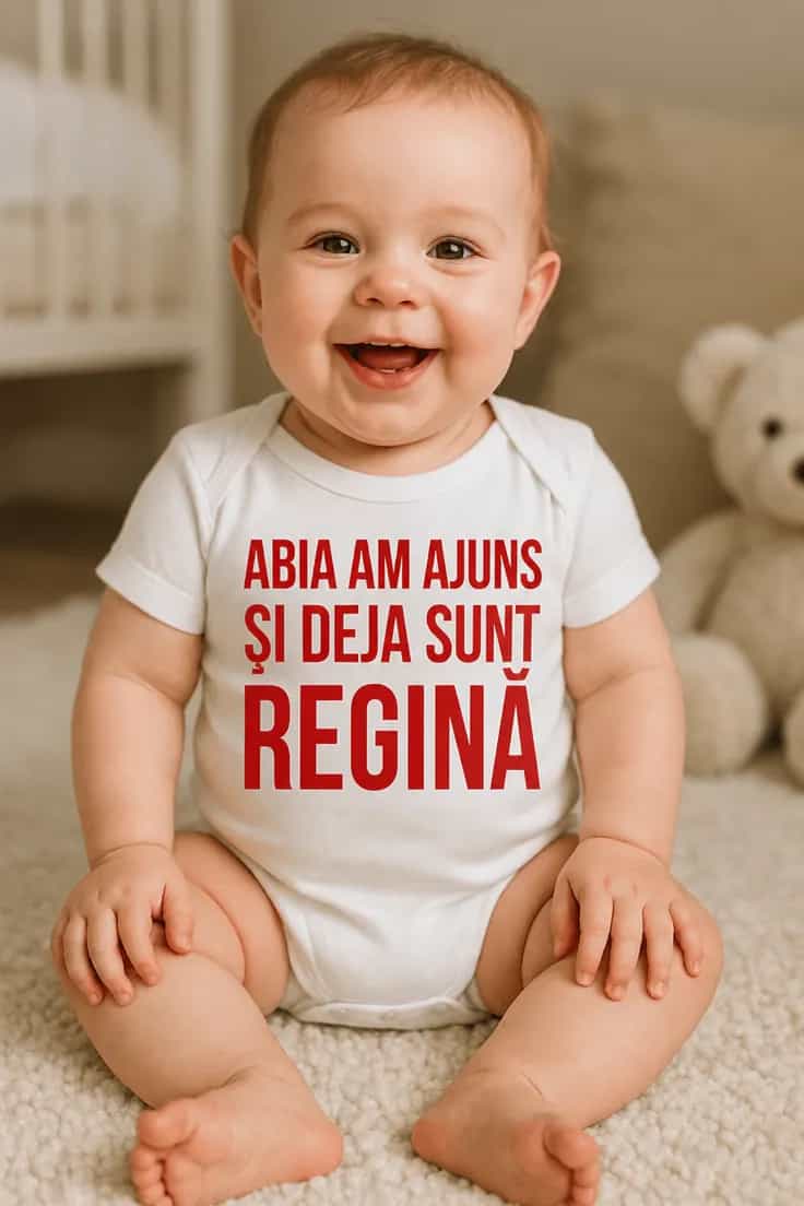 Body bebeluș Abia sosită deja regină | ABIA AM AJUNS