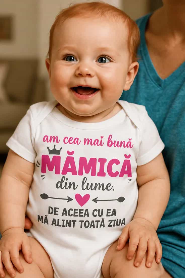 Body bebeluș Alint cu mami – am cea mai bună
