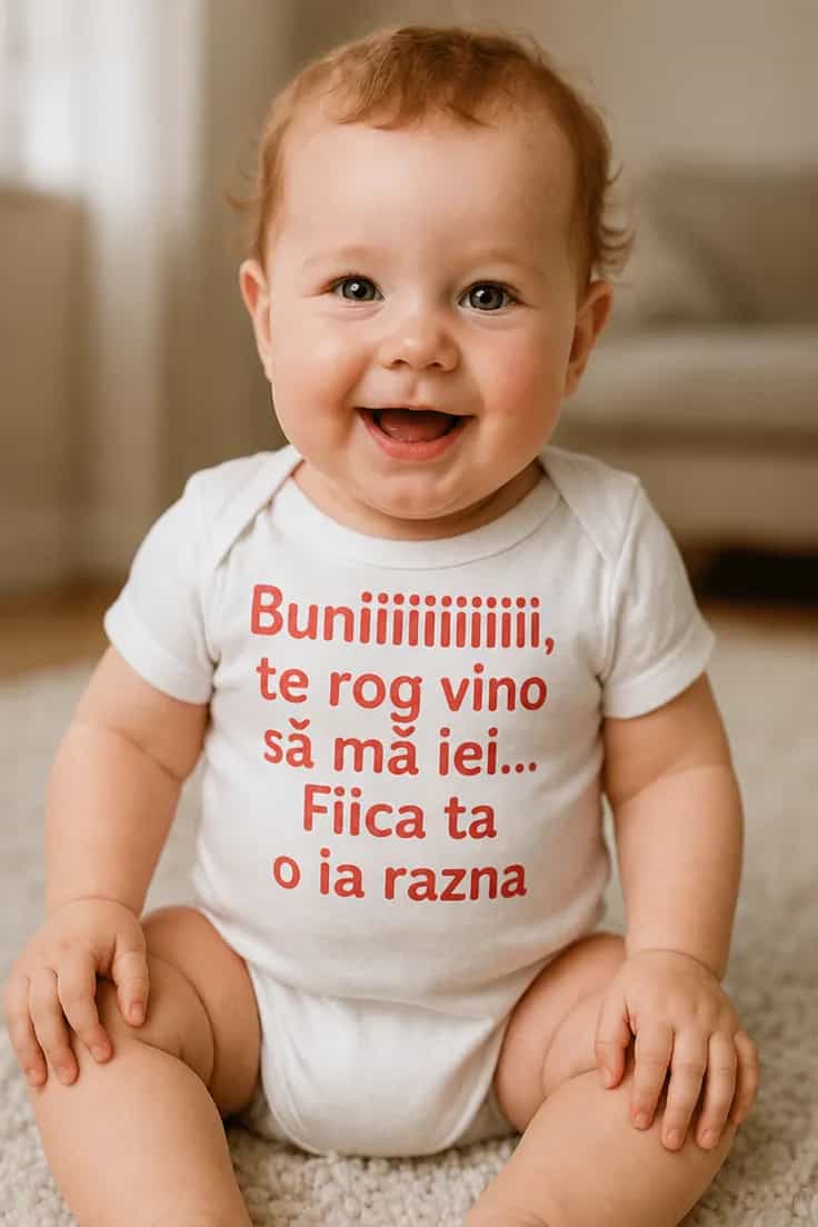 Body bebeluș Buni vino să mă iei - Buniiiiiiiiiii,