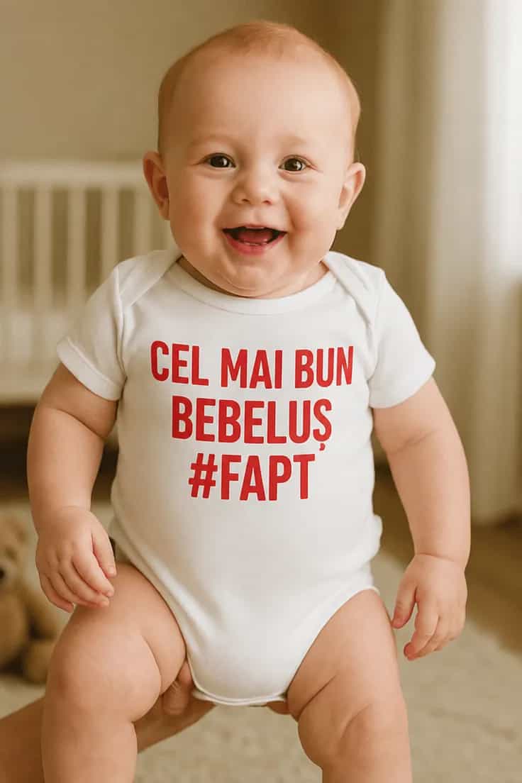 Body bebeluș Cel mai bun bebeluș - CEL MAI BUN