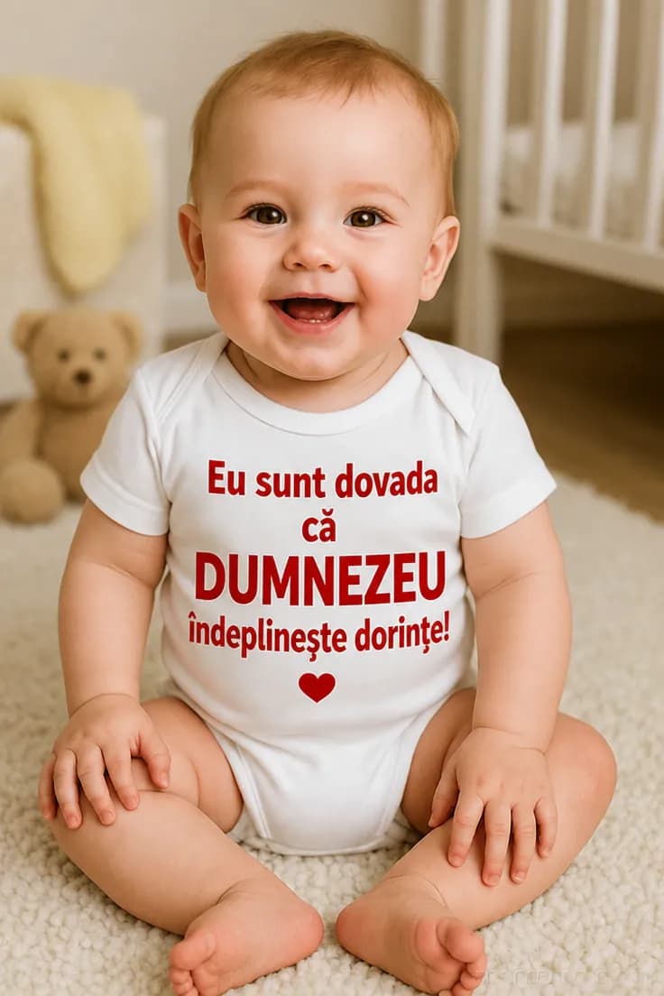 Body bebeluș Dovada dorințelor împlinite