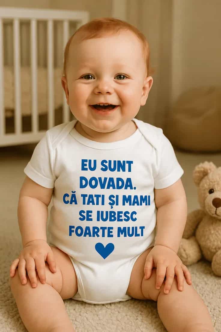 Body bebeluș Dovada iubirii părinților | EU SUNT