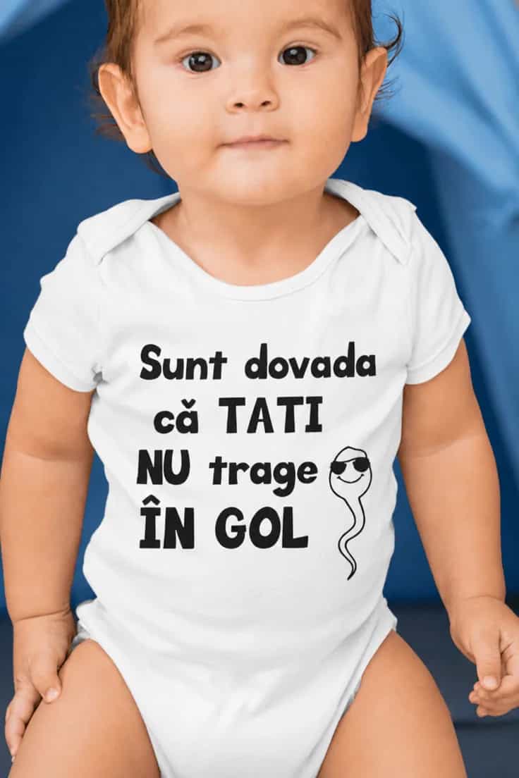 Body bebeluș Dovada lui tati - Sunt dovada