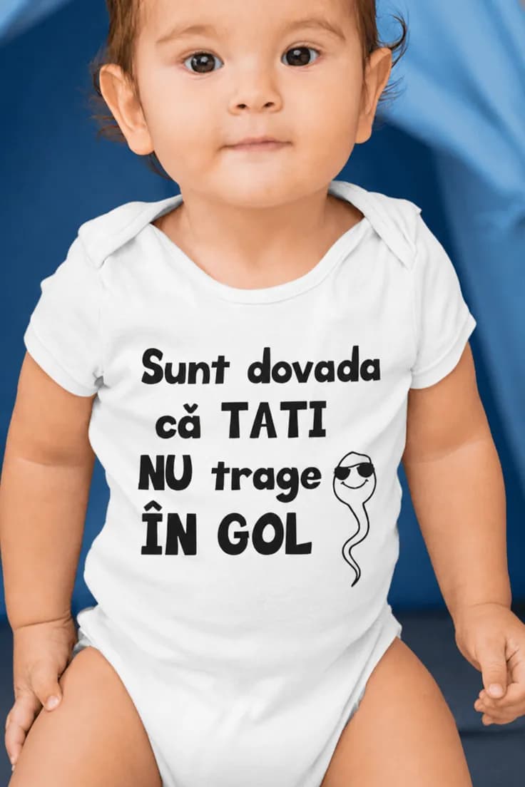 Body bebeluș Dovada lui tati - Sunt dovada