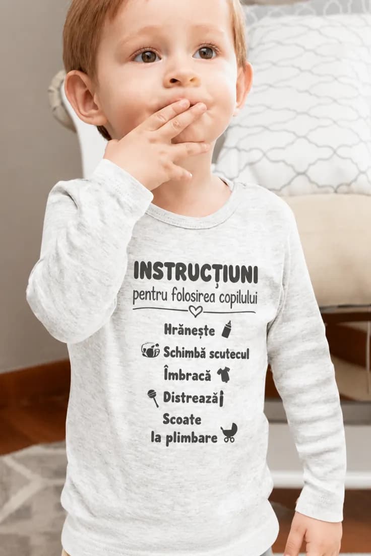 Body bebeluș Instrucțiuni de folosire copil