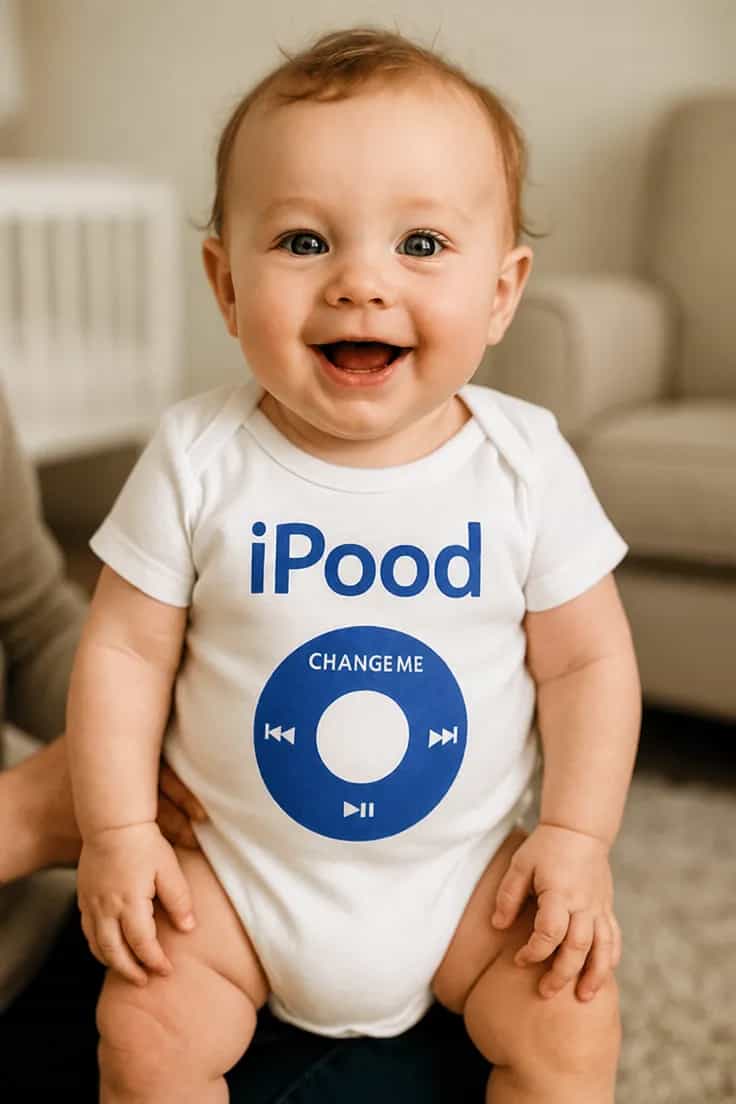 Body bebeluș iPood schimbă mă – iPood K CHANGE ME K IK