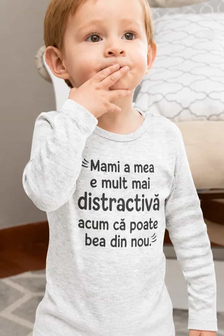 Body bebeluș Mami e iar distractivă