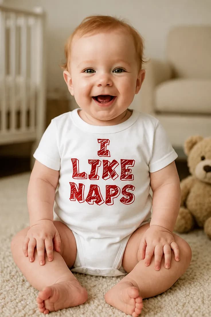 Body bebeluș Îmi plac somnurile – I LIKE NAPS