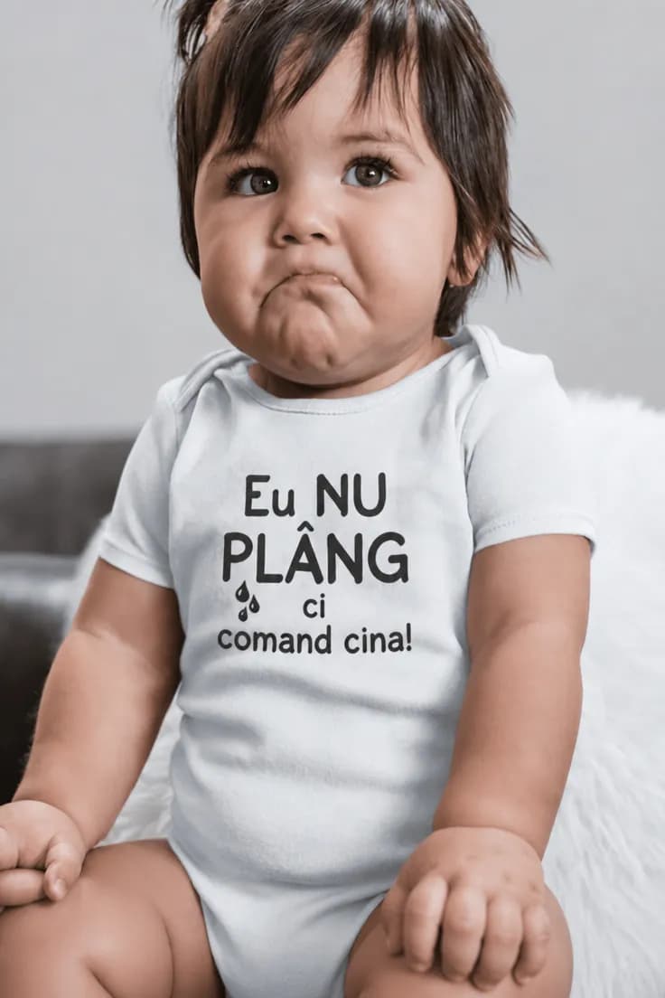 Body bebeluș Nu plâng comand cina - Eu NU PLÂNG