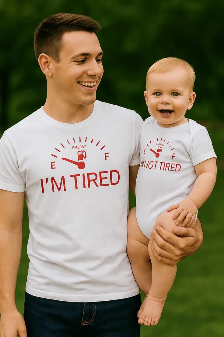 Body bebeluș Tired not tired - EMERGY E I'M TIRED