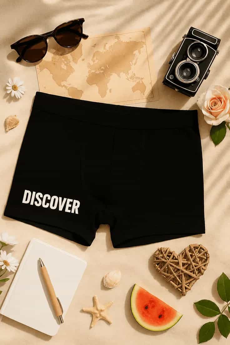 Boxeri amuzanți Discover – 100 DISCOVER