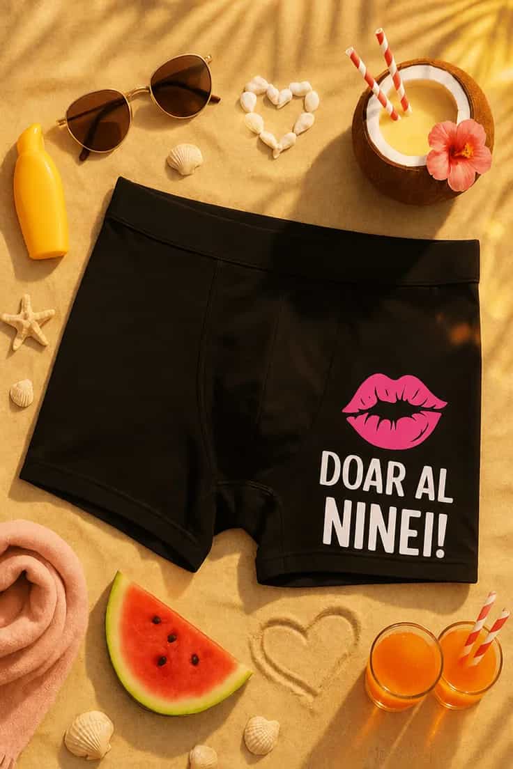 Boxeri amuzanți doar al iubitei cu nume la alegere