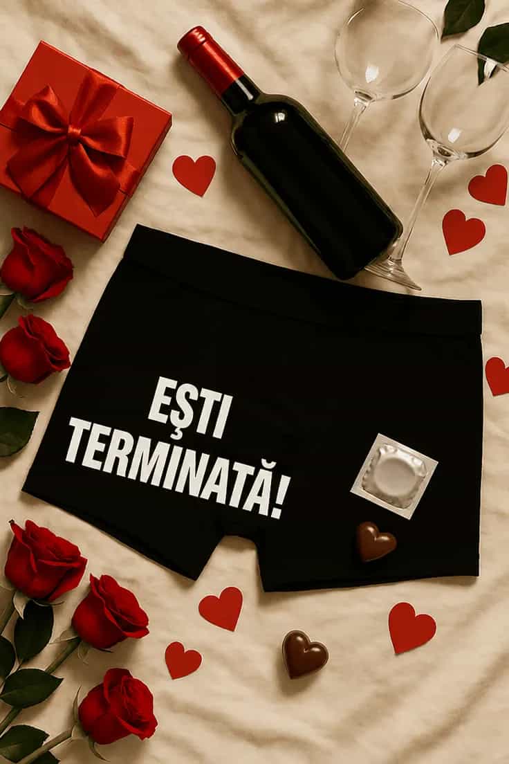 Boxeri amuzanți Ești terminată. – EȘTI TERMINATĂ!