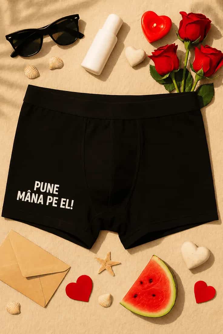 Boxeri amuzanți Pune mâna pe el - PUNE MÂNA