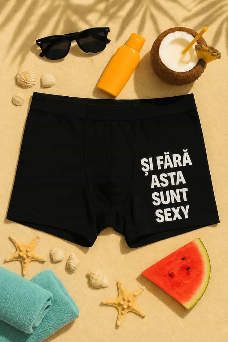 Boxeri amuzanți ȘI FĂRĂ ASTA SUNT SEXY