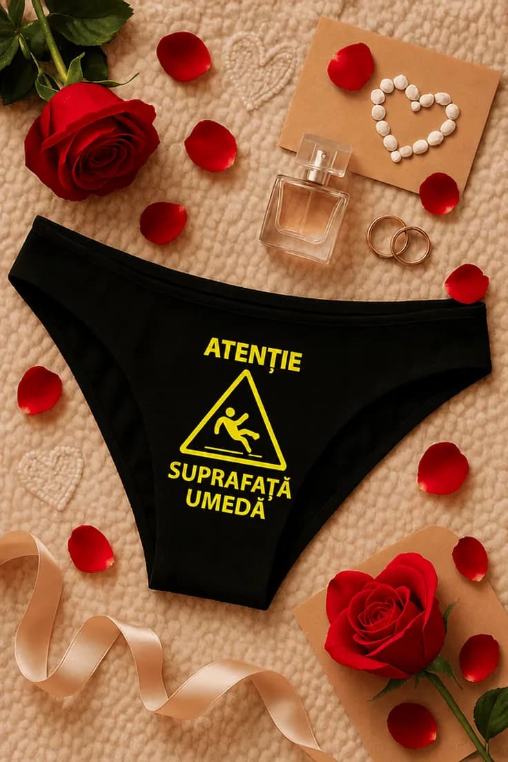 Lenjerie damă Atenție suprafață umedă