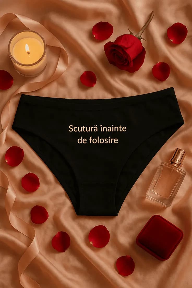 Lenjerie damă Scutură înainte de folosire