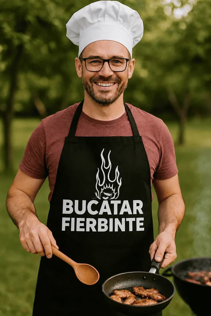 Șorț amuzant Bucătar fierbinte