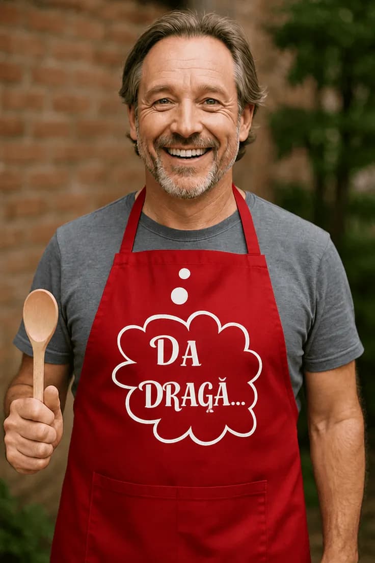 Șorț amuzant Da dragă
