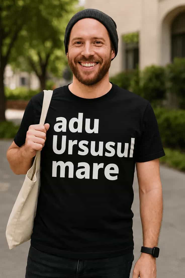 Tricou amuzant Adu Ursusul mare - adu Ursusul mare