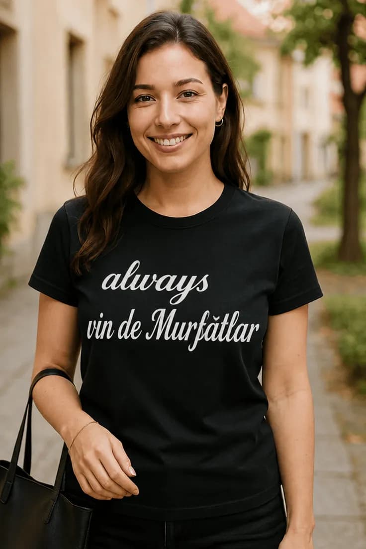 Tricou amuzant Always vin de Murfatlar