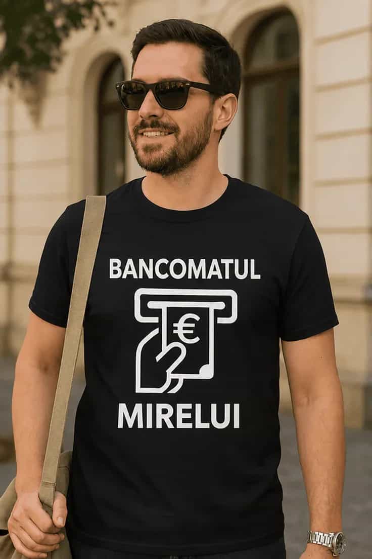 Tricou amuzant Bancomatul mirelui
