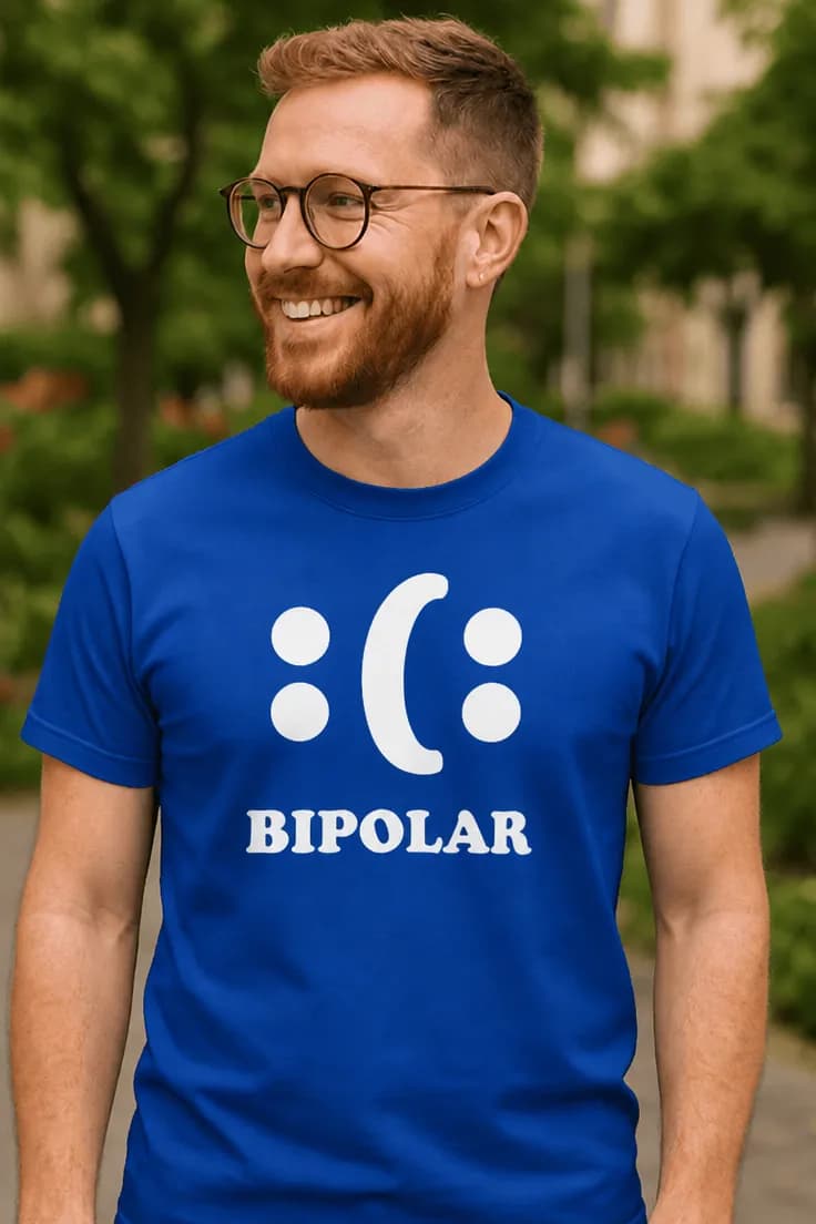 Tricou amuzant Bipolar – BIPOLAR