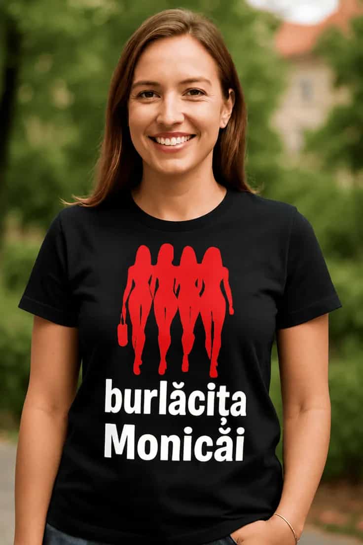 Tricou amuzant Burlăciță pisici tari cu nume