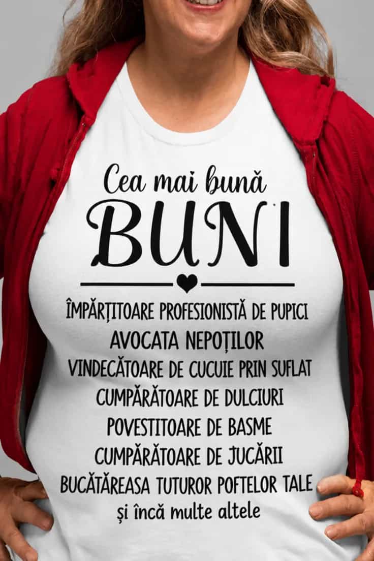 Tricou amuzant Cea mai bună buni - ÎMPĂRȚITOARE