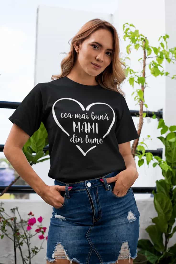 Tricou amuzant Cea mai bună mami | cea mai bună