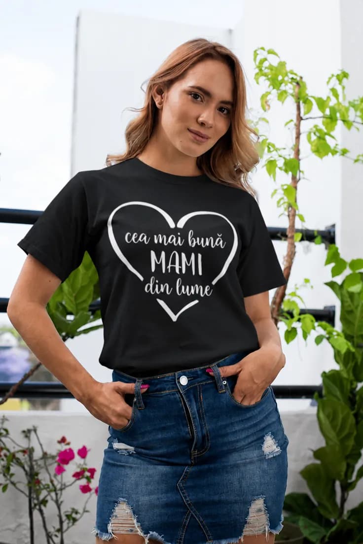 Tricou amuzant Cea mai bună mami | cea mai bună