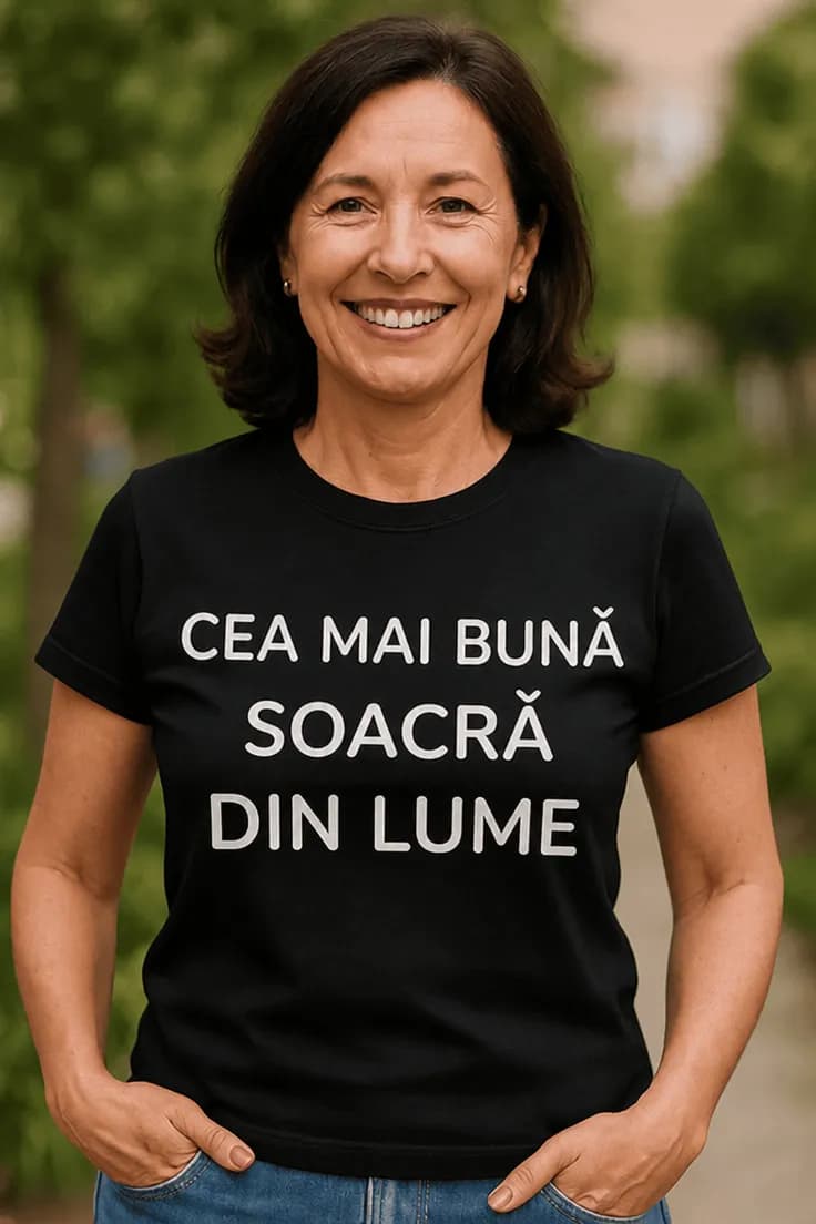 Tricou amuzant Cea mai bună soacră