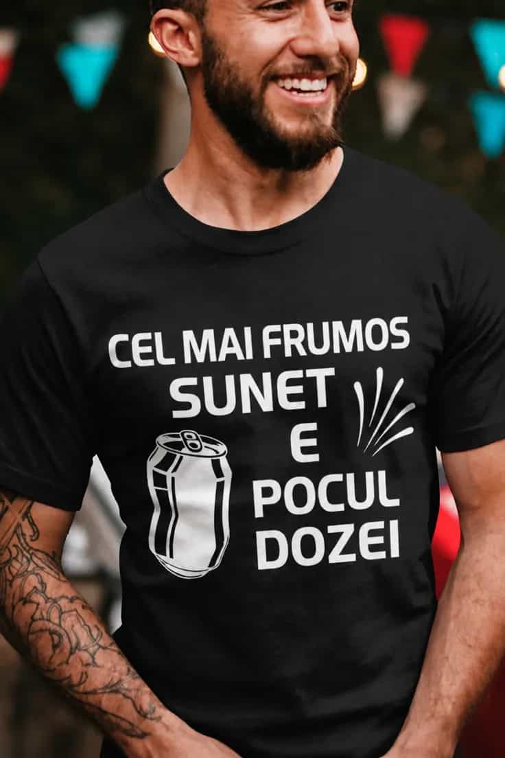 Tricou amuzant Cel mai frumos sunet - CEL MAI FRUMOS
