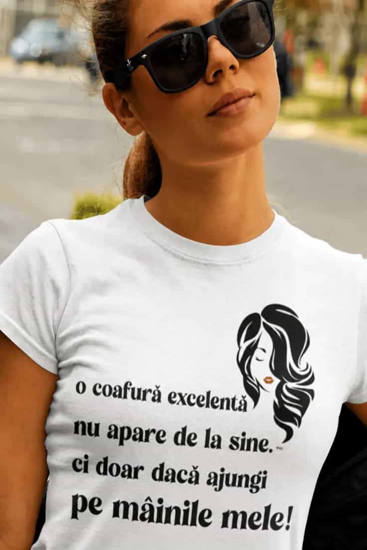 Tricou amuzant Coafură excelentă