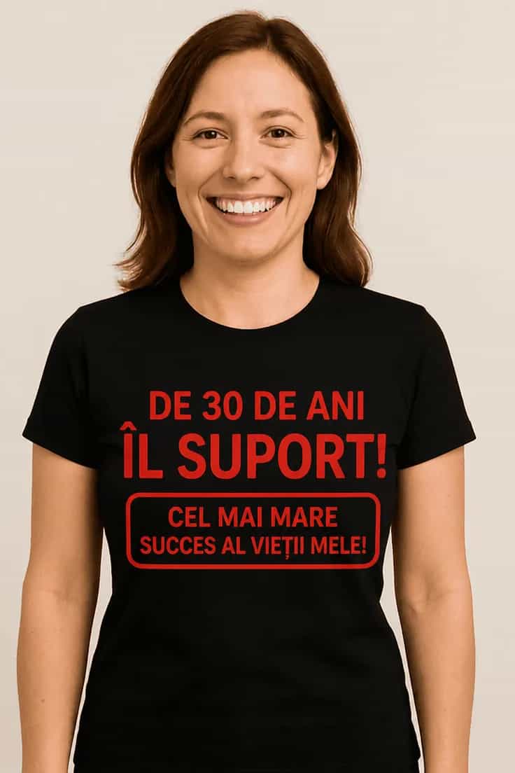 Tricou amuzant De 30 de ani îl suport cu anul la alegere