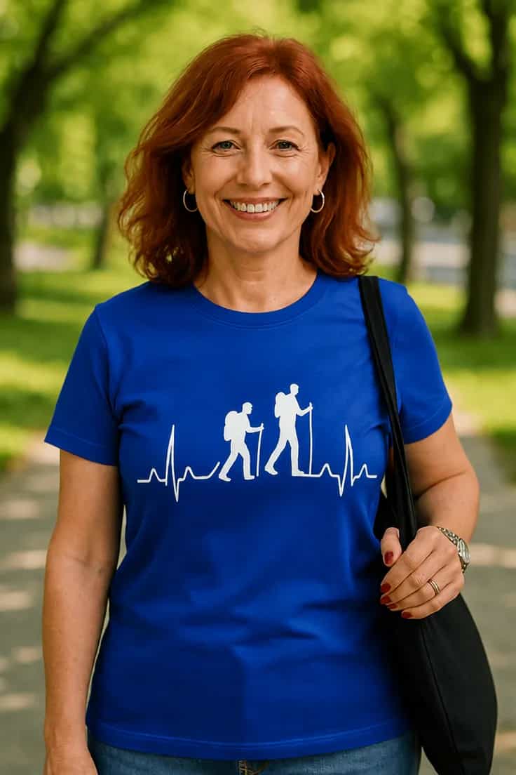 Tricou amuzant Drumeții pentru cadou