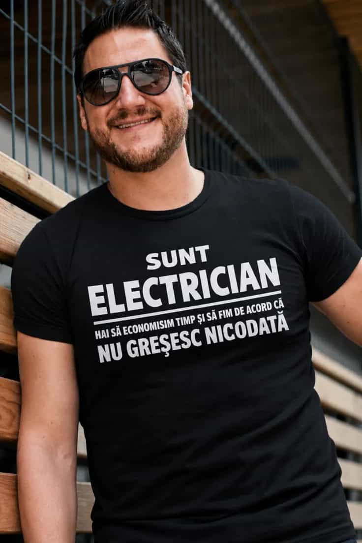Tricou nu greșesc niciodată cu meseria la alegere