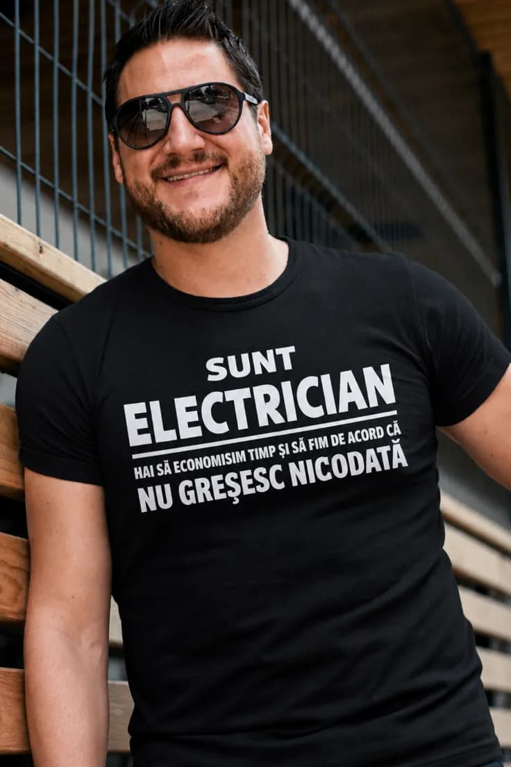 Tricou nu greșesc niciodată cu meseria la alegere