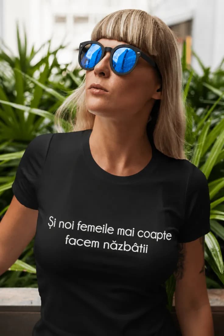 Tricou amuzant Femei mai coapte fac năzbâtii