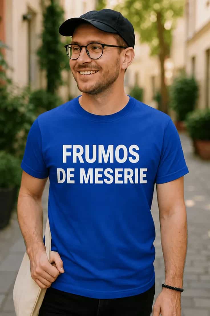 Tricou amuzant Frumos de meserie