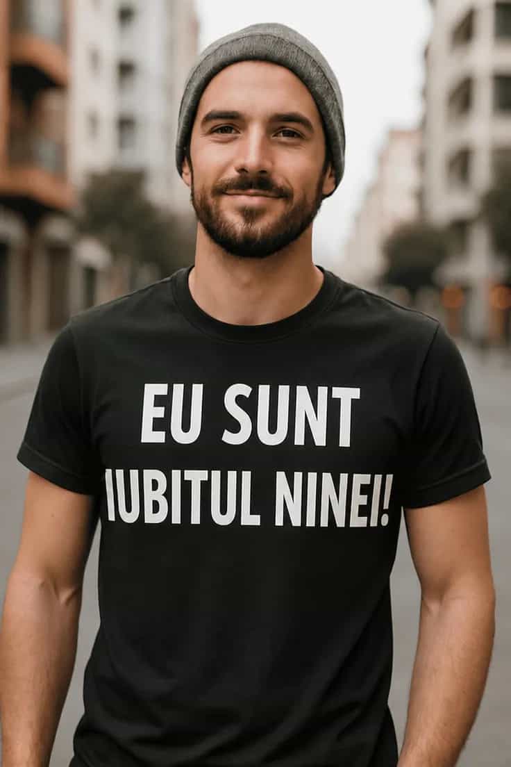 Tricou amuzant iubitul ei cu nume personalizat