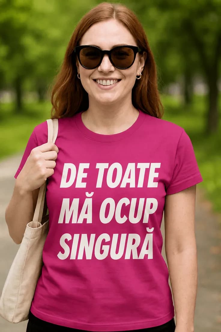 Tricou amuzant Le fac pe toate – DE TOATE MĂ OCUP