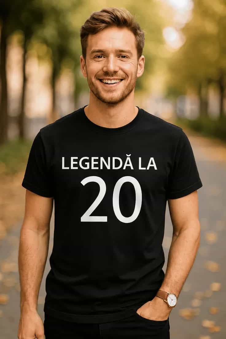 Tricou amuzant Legendă la 20 ani | LEGENDĂ LA 20