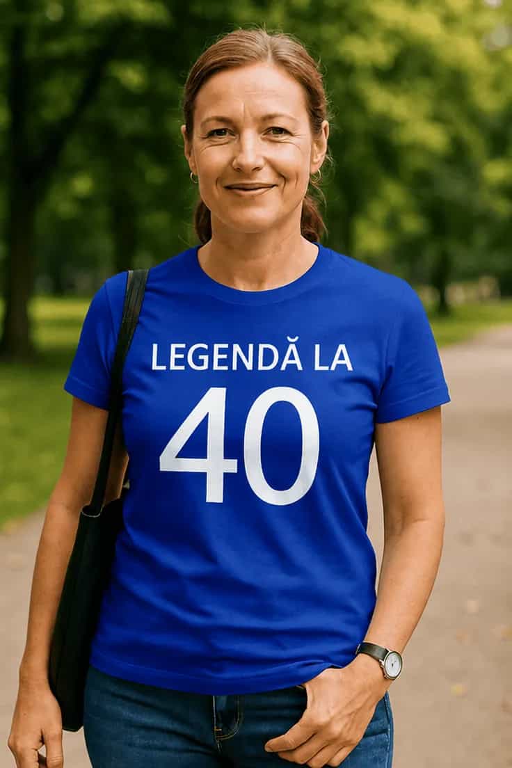 Tricou amuzant Legendă la 40 - LEGENDĂ LA 40