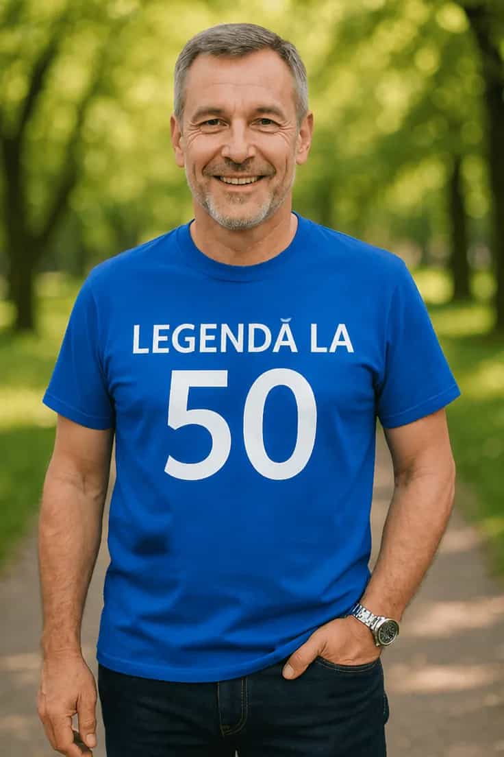 Tricou amuzant Legendă la 50 - LEGENDĂ LA 50