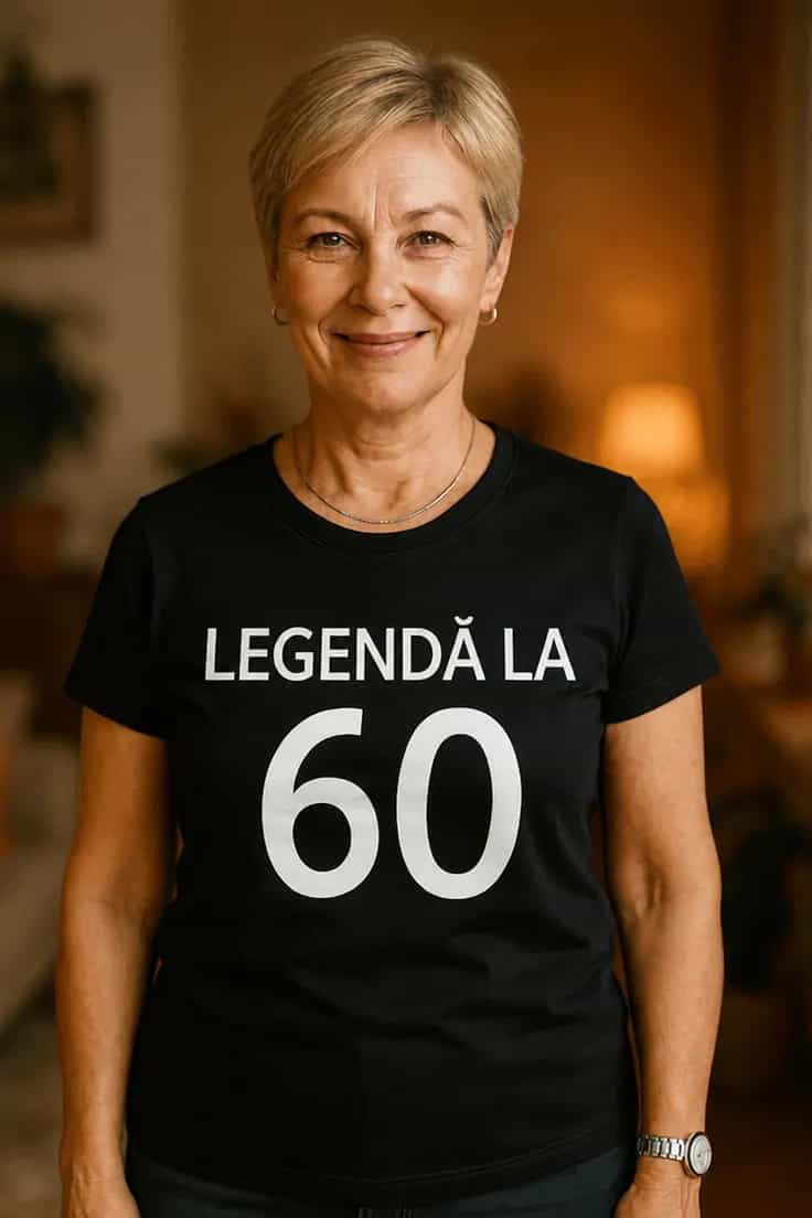 Tricou amuzant Legendă la 60 - LEGENDĂ LA 60