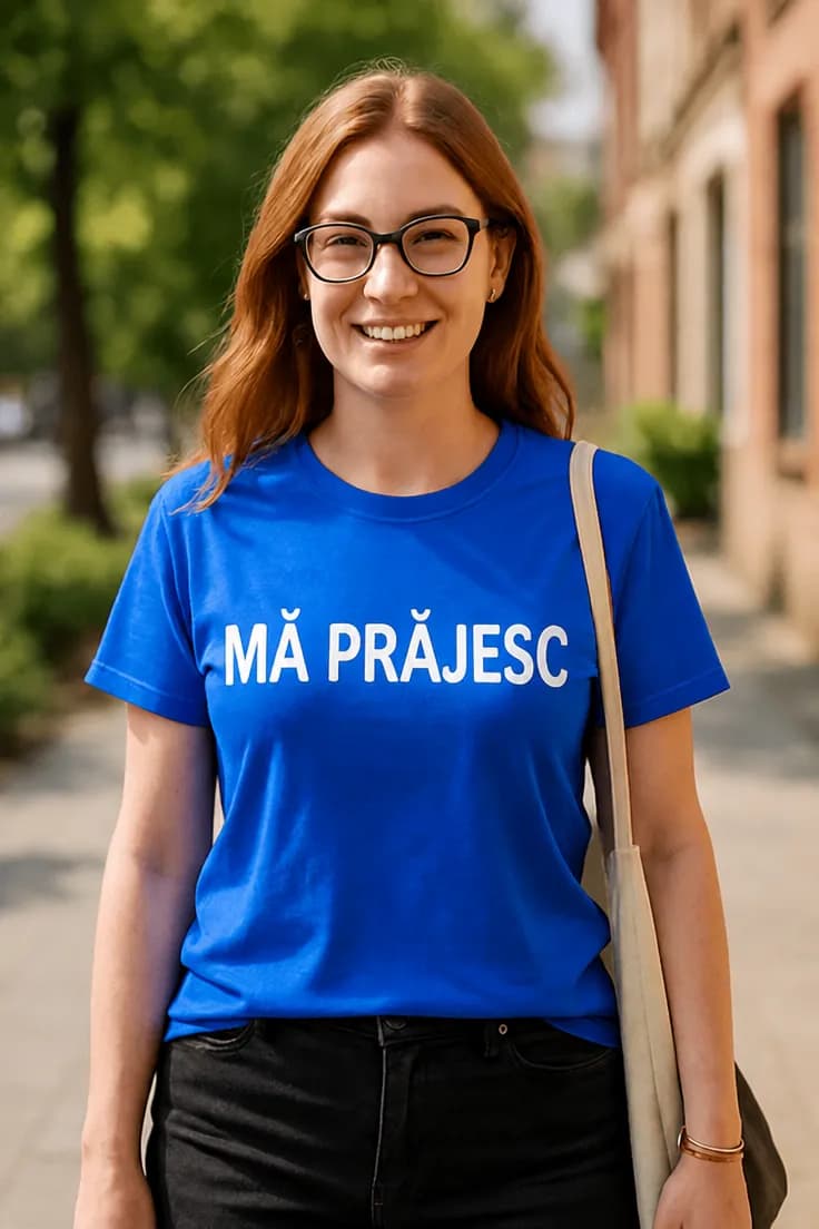 Tricou amuzant Mă prăjesc
