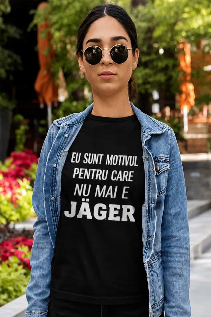 Tricou amuzant Motivul dispariției Jägerului